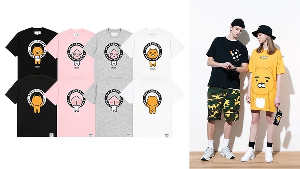 :CHOCOOLATE x Kakao Friends聯名服飾T!萊恩大頭T恤、Apeach手提包可愛登場!