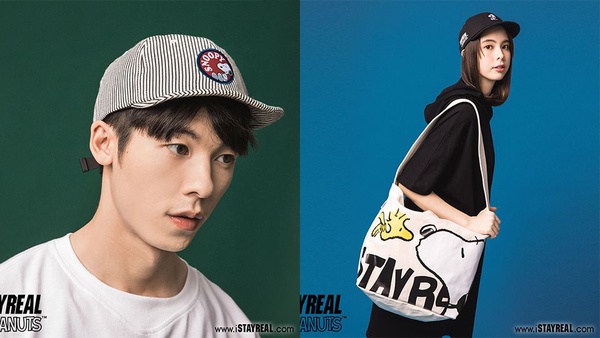 SNOOPY大頭變身可愛老帽、帆布包，STAYREAL X SNOOPY翻轉運動時尚風!