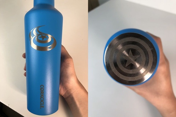 漫威迷手刀收集！CORKCICLE酷仕客推出超帥「漫威系列雷刻瓶」，讓復仇者們保護你的飲料！