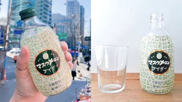 日本超夯「哈密瓜、西瓜汽水」全家獨家開賣！水果風味消暑爽口，復古玻璃瓶包裝超吸睛！
