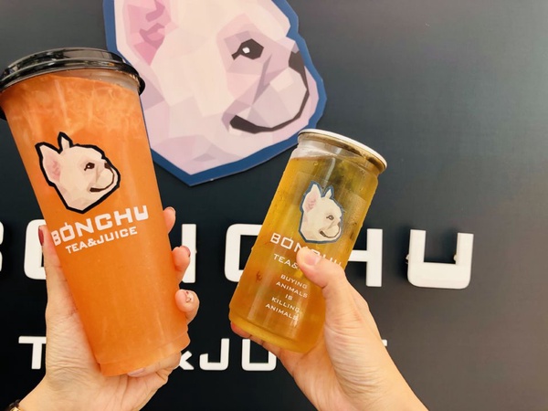 超可愛法鬥「BONCHU創意鮮果茶飲」快閃囉！即日起在這裡喝得到！