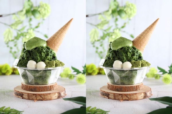 一〇八抹茶茶廊推出「抹茶控系列」，濃郁豪華的「抹茶控刨冰聖代」、「抹茶控刨冰」即日起開賣！
