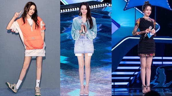 楊冪旗下7位藝人都是腿精！曾經的美腿NO. 1迪麗熱巴也甘拜下風