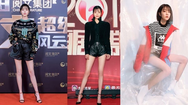 楊冪旗下7位藝人都是腿精！曾經的美腿NO. 1迪麗熱巴也甘拜下風