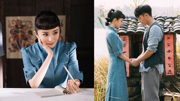 楊冪《築夢情緣》12套民國風造型！嫵媚旗袍、帥氣西裝，百變造型像在走時裝秀