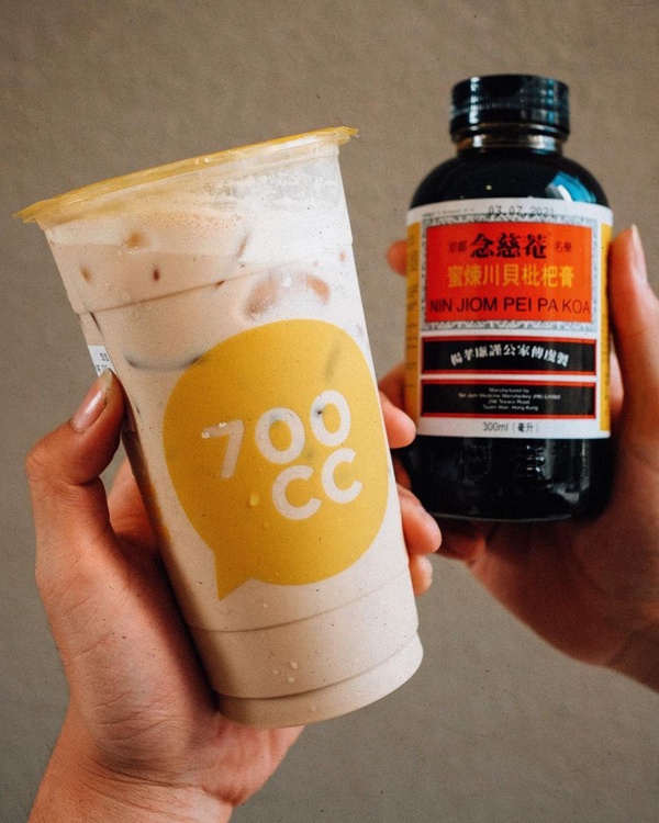 川貝枇杷膏奶茶？新加坡手搖杯無極限，竟然加入止咳中藥！