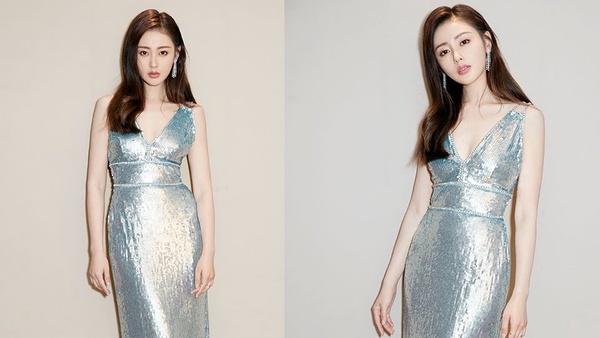 迪麗熱巴穿亮片裙驚豔全場！10位女星的亮片禮服，沒穿好就膨脹，最後一位不忍直視