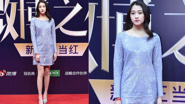 迪麗熱巴穿亮片裙驚豔全場！10位女星的亮片禮服，沒穿好就膨脹，最後一位不忍直視