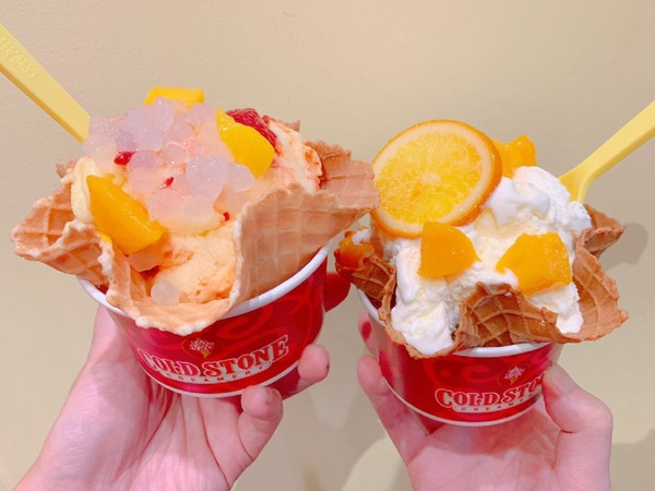 COLD STONE推出「愛文芒果x法國檸檬」三款新品，加碼在7-11推限量酷樂杯！