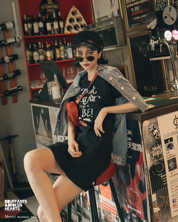 漢娜妞Mercci22和美國時尚插畫品牌『BOUFFANTS & BROKEN HEARTS』首度聯名！白T和居家服都好燒呀～