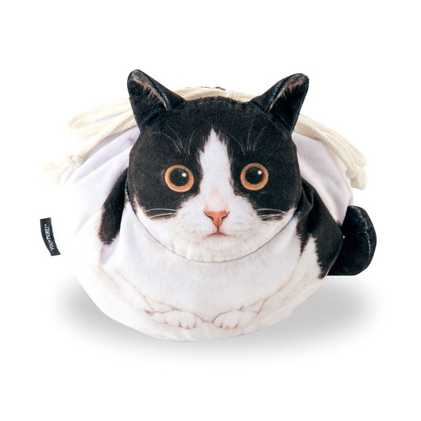 日本猫部Felissimo推出「貓貓造型收納包」！肥美療癒的貓屁屁，捧在手上根本就是一隻貓啊！