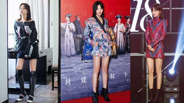 《如懿傳》除了張鈞甯還隱藏9位美腿女神！最後這位的腿可零修圖，還美到上熱搜