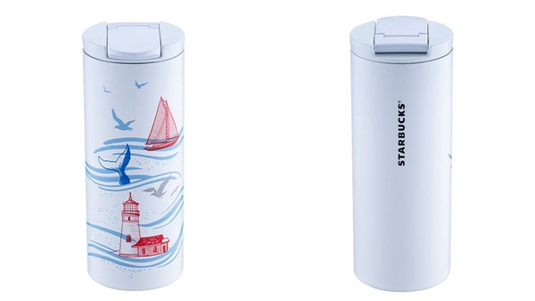 星巴克2019海洋系列夏日新杯款！條紋、圓點、帆船等夏日元素，還有全新STANLEY藍色聯名款，通通都想打包回家！