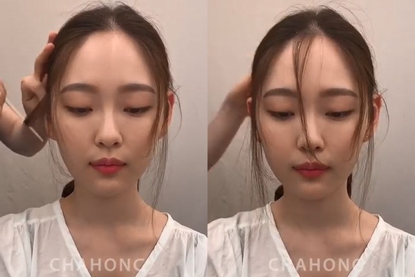 韓國髮型師超強「髮際線整形」技巧！找出關鍵5點碎髮，自己剪出小臉輪廓線！