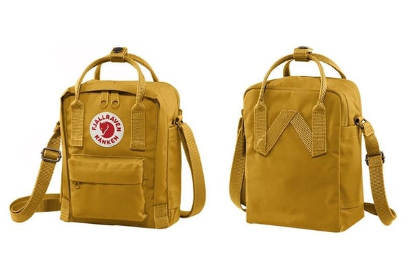 狐狸背包家族「最迷你」成員誕生！Fjällräven推出Kånken Sling，剛好一個iPad的大小，側背起來超可愛～