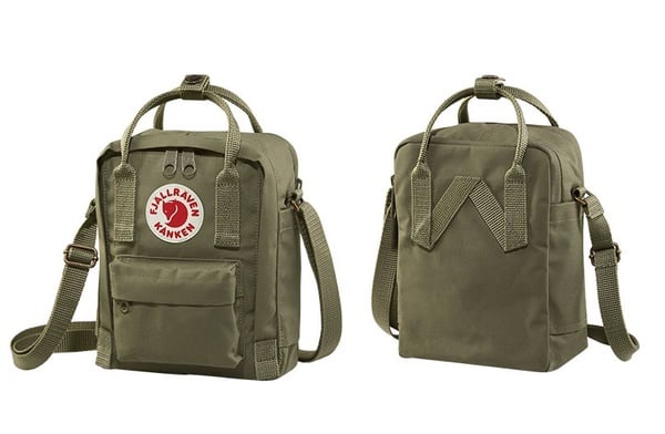 狐狸背包家族「最迷你」成員誕生！Fjällräven推出Kånken Sling，剛好一個iPad的大小，側背起來超可愛～