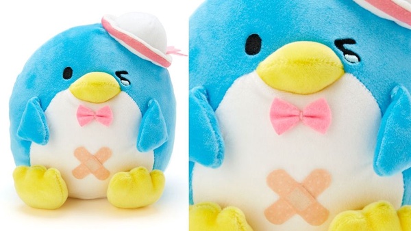三麗鷗推出「受傷系列」玩偶，HELLO KITTY、蛋黃哥、布丁狗淚眼汪汪，趕緊抱緊處理秀秀！
