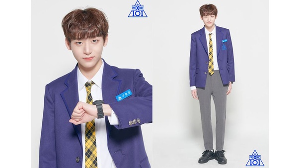 《PRODUCE X 101》長腿歐爸榜單TOP 12！180小鮮肉大集合，金曜漢竟才第十名