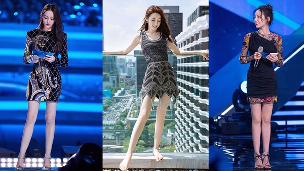 10位當紅小花美腿排行榜TOP 10！楊冪不是第一，唐嫣腿長110，誰是腿精一目了然