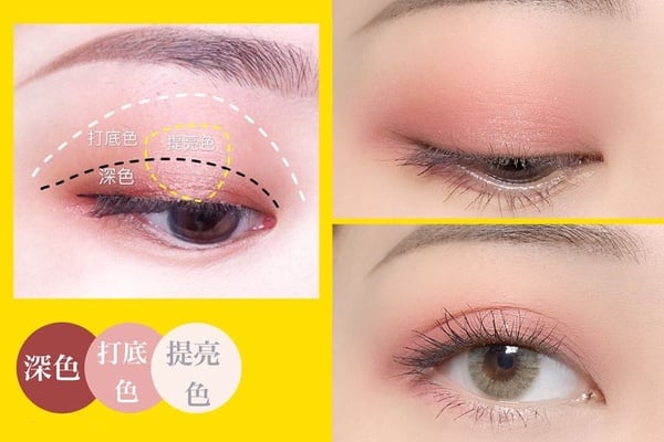 手殘必學的萬用「眼影公式」畫法!不同眼型的眼影技巧、手把手教學完成深邃眼妝