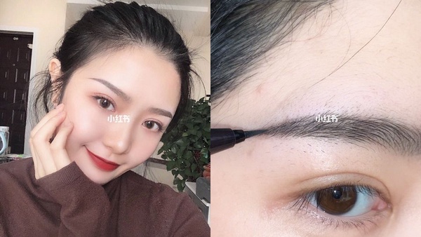 網紅都在畫的2019大勢野生眉！小紅書手把手教學、液態眉筆畫出根根分明毛流感！