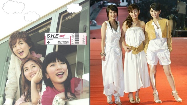 SHE睽違7年再度登金曲舞台，2002-2019歷年金曲紅毯造型盤點！