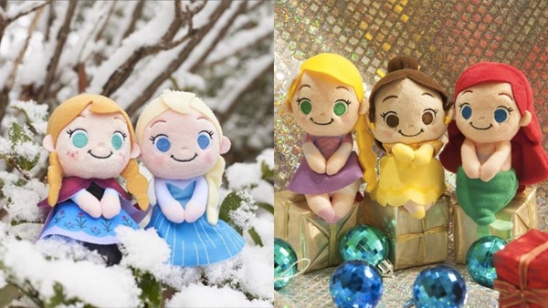 迪士尼叉奇、Ducky＆Bunny也推出坐姿玩偶了！阿拉丁、小飛象、怪獸電力公司，排排坐超級萌！