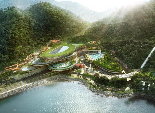 香港「大樹灣水上樂園」2019年底開幕，仙境般的水上樂園，讓你一邊玩水一邊欣賞海岸美景！