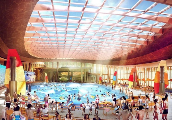 香港「大樹灣水上樂園」2019年底開幕，仙境般的水上樂園，讓你一邊玩水一邊欣賞海岸美景！