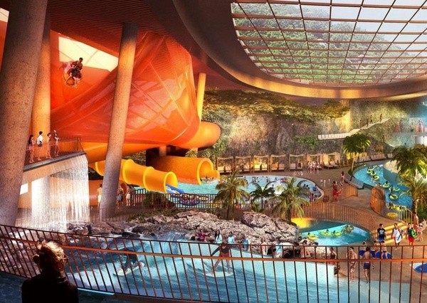 香港「大樹灣水上樂園」2019年底開幕，仙境般的水上樂園，讓你一邊玩水一邊欣賞海岸美景！