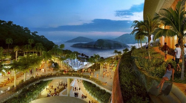 香港「大樹灣水上樂園」2019年底開幕，仙境般的水上樂園，讓你一邊玩水一邊欣賞海岸美景！