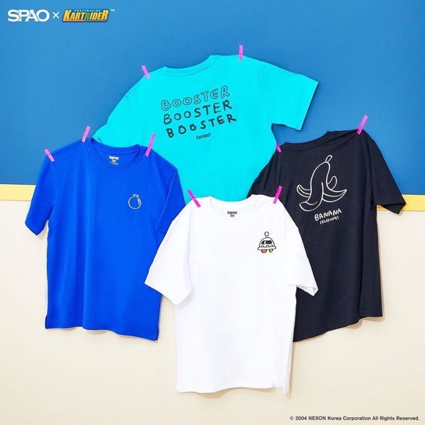 韓國SPAO「爆爆王」、「跑跑卡丁車」超強聯名！藍寶、睏寶帶你一起回憶童年！