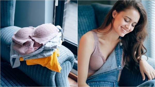 「無鋼圈內衣」「BRA Top」新品推薦，GU、Mercci22、黛安芬、6ixty8ight、PEACH JOHN和sloggi內搭外穿都好美~涼感設計超適合夏天!