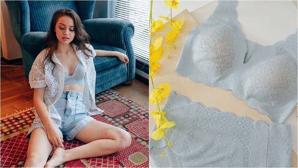 「無鋼圈內衣」「BRA Top」新品推薦，GU、Mercci22、黛安芬、6ixty8ight、PEACH JOHN和sloggi內搭外穿都好美~涼感設計超適合夏天!