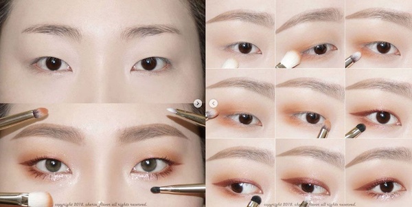 單眼皮、泡泡眼女孩必學！「放大眼妝」必備眼線技巧，免割雙眼皮也能超深邃！