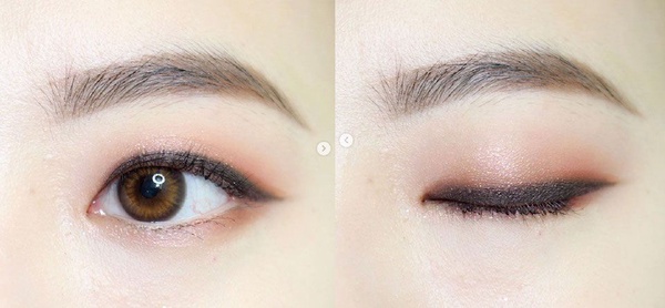 單眼皮、泡泡眼女孩必學！「放大眼妝」必備眼線技巧，免割雙眼皮也能超深邃！