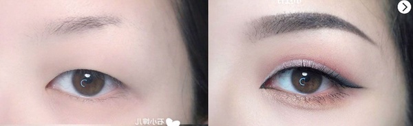 單眼皮、泡泡眼女孩必學！「放大眼妝」必備眼線技巧，免割雙眼皮也能超深邃！