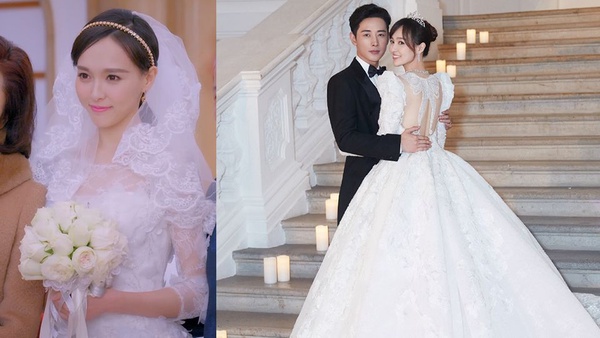 楊丞琳、李榮浩要結婚啦！她早穿了近10次婚紗，盤點10位女星電視劇的婚紗造型