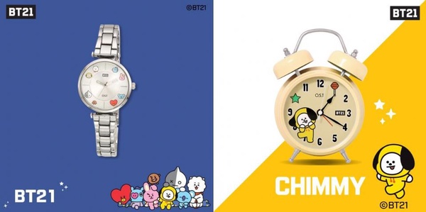 BT21聯名再一波！韓國「OST」X「BT21」聯名推出超可愛的BT21飾品～Army荷包又不保啦！