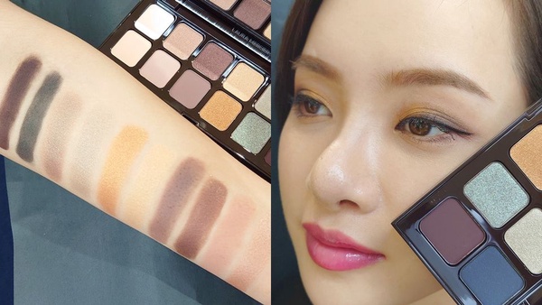 DIOR「專業後台眼影盤」眼線、眼影、打底一盤搞定，2019秋妝新品盤點，真正零廢色霸主是它們！