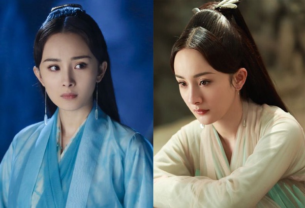 《宸汐緣》倪妮撞衫《三生三世》楊冪！7女星用同個造型師，迪麗熱巴變仙女，周迅被嫌老！