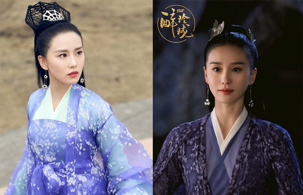 《宸汐緣》倪妮撞衫《三生三世》楊冪！7女星用同個造型師，迪麗熱巴變仙女，周迅被嫌老！