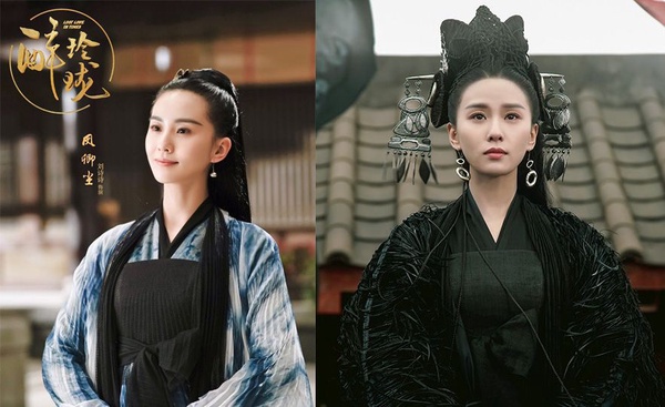 《宸汐緣》倪妮撞衫《三生三世》楊冪！7女星用同個造型師，迪麗熱巴變仙女，周迅被嫌老！