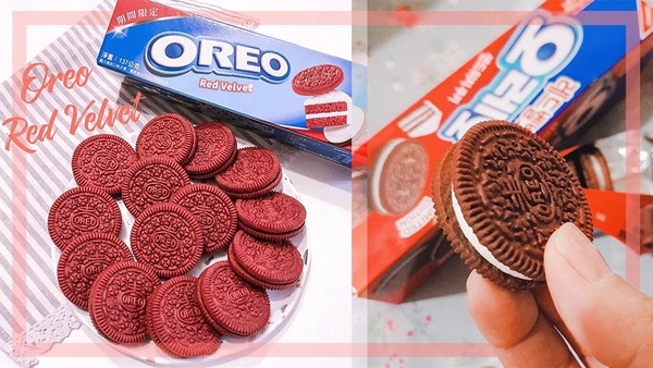 台灣也有紅絲絨oreo！期間限定口味的紅絲絨oreo，韓國爆紅後「這裡」也買得到～