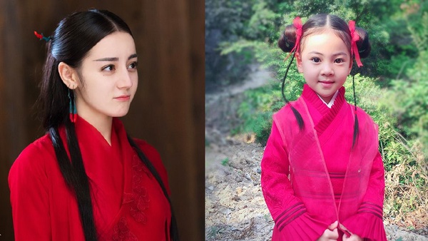 楊冪再捧三童星！陸劇女主長大前V.S.長大後，迪麗熱巴、趙麗穎根本神複製