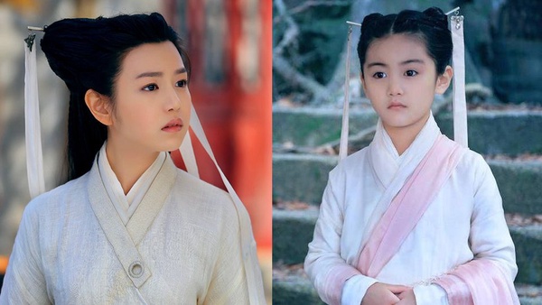 楊冪再捧三童星！陸劇女主長大前V.S.長大後，迪麗熱巴、趙麗穎根本神複製