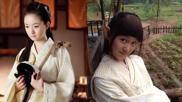 楊冪再捧三童星！陸劇女主長大前V.S.長大後，迪麗熱巴、趙麗穎根本神複製