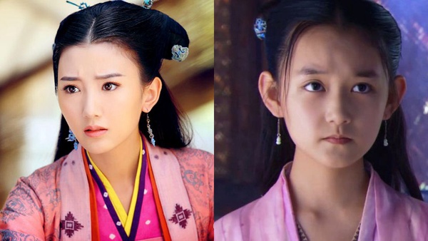 楊冪再捧三童星！陸劇女主長大前V.S.長大後，迪麗熱巴、趙麗穎根本神複製