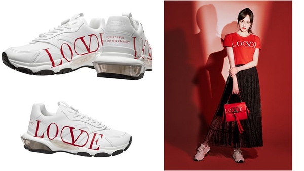 ADIDAS「愛心小白鞋」限量登場，精品VALENTINO、Hogan、Prada、BOSS&Coach也推出夢幻愛心，送這雙女友絕對更愛你！