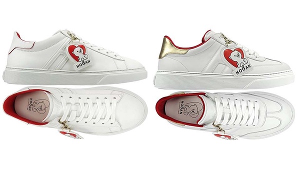 ADIDAS「愛心小白鞋」限量登場，精品VALENTINO、Hogan、Prada、BOSS&Coach也推出夢幻愛心，送這雙女友絕對更愛你！
